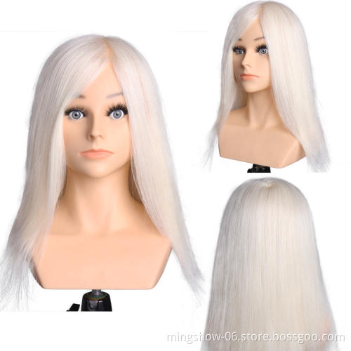Cheap mannequin head eyelash training head with shoulders
